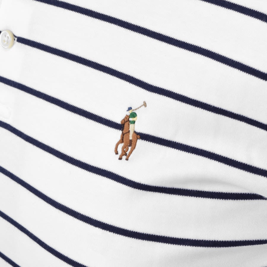 Alternative Image for ProductRalph Lauren Short Sleeved Polo T Shirt White3